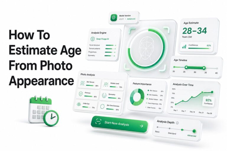 How to Estimate Age from Photo Appearance: Simple Visual Clues